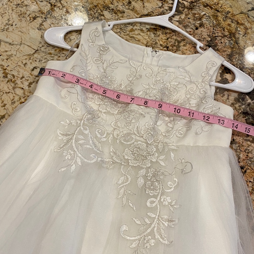 DAVID’S BRIDAL Flower Girl Formal Dress - Picture 11 of 12